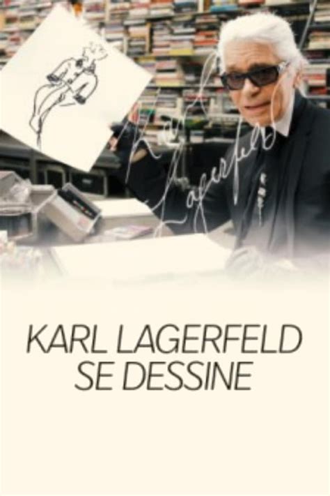 arte karl lagerfeld sketches his life